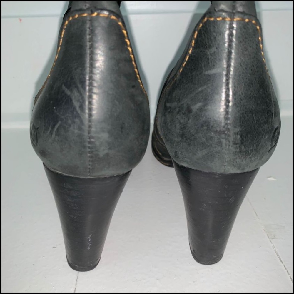 Born Black Boots Women’s Size 8 - Picture 4 of 5